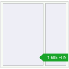 Pricing Tilt-and-Turn 1465x1435 mm REHAU ENERGY-SAVING SYNEGO MD RAL 9016 Traffic white two-sided. Price: 1 604.5 PLN