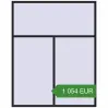 Pricing Tilt-and-Turn 2000x2500 mm KORSA OPTIMUM REHAU EURO 70. Price: 1 053.5 EUR