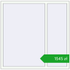 Ustalenie cen Okna skrzydłowe 1450x1430 mm REHAU ARTEVO RAL 9016 Traffic white dwustronny. Cena: 1544,55 zł