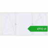 Pricing Tilt-and-Turn 4000x2000 mm REHAU OPTIMUM EURO-DESIGN 70 RAL 9016 Traffic white two-sided. Price: 4909,92 zł