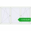 Pricing Tilt-and-Turn 2630x1510 mm REHAU RENOVATION EURO 70 RAL 9016 Traffic white two-sided. Price: 1 019.17 EUR