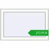 Pricing Tilt-and-Turn 770x500 mm REHAU OPTIMUM EURO-DESIGN 70 RAL 9016 Traffic white two-sided. Price: 272.1 PLN