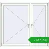 Pricing Tilt-and-Turn 1450x1350 mm REHAU OPTIMUM EURO-DESIGN 70 ANTHRACITE_GREY_STRUKTURAL external. Price: 2 416.98 PLN