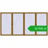 Pricing Tilt-and-Turn 4700x2300 mm REHAU ENERGY-SAVING SYNEGO MD LIGHT_OAK two-sided. Price: 10 989,71 zł