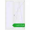 Ustalenie cen Okna skrzydłowe 1400x2100 mm REHAU OPTIMUM EURO-DESIGN 70 RAL 9016 Traffic white dwustronny. Cena: 1 421.08 PLN