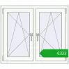 Ustalenie cen Okna skrzydłowe 1020x875 mm REHAU ENERGY-SAVING SYNEGO MD ANTHRACITE_GREY_STRUKTURAL zewnętrzny. Cena: 323,19 €