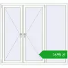 Pricing Tilt-and-Turn 1800x1650 mm REHAU OPTIMUM EURO-DESIGN 70 RAL 9016 Traffic white two-sided. Price: 1694,59 zł