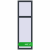 Pricing Tilt-and-Turn 460x1500 mm REHAU OPTIMUM EURO-DESIGN 70 ANTHRACITE_GREY_STRUKTURAL two-sided. Price: 199.33 EUR