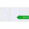 Ustalenie cen Okna skrzydłowe 4000x2000 mm REHAU OPTIMUM EURO-DESIGN 70 RAL 9016 Traffic white dwustronny. Cena: 1096,56 €