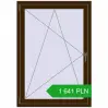 Pricing Tilt-and-Turn 950x1350 mm REHAU OPTIMUM EURO-DESIGN 70 DARK_OAK two-sided. Price: 1 641.49 PLN