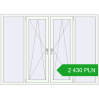 Pricing Tilt-and-Turn 2000x1450 mm REHAU OPTIMUM EURO-DESIGN 70 RAL 9016 Traffic white two-sided. Price: 2 429.95 PLN