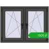 Pricing Tilt-and-Turn 1065x800 mm REHAU ENERGY-SAVING SYNEGO MD BASALT_GREY two-sided. Price: 1505,10 zł