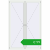 Pricing Tilt-and-Turn 1600x2400 mm REHAU OPTIMUM EURO-DESIGN 70 RAL 9016 Traffic white two-sided. Price: 778,55 €