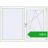 Ustalenie cen Okna skrzydłowe 1350x1000 mm EPSILON OPTIMA RAL 9016 Traffic white dwustronny. Cena: 148,00 €