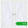 Ustalenie cen Okna skrzydłowe 1515x1580 mm REHAU ENERGY-SAVING SYNEGO MD ANTHRACITE_GREY_STRUKTURAL zewnętrzny. Cena: 550,07 €