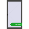 Pricing Tilt-and-Turn 1200x2200 mm REHAU ENERGY-SAVING SYNEGO MD BASALT_GREY two-sided. Price: 3 150.96 PLN