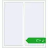Pricing Okna skrzydłowe 1200x1300 mm ALU STANDARD 72 RAL 9016 Traffic white dwustronny. Price: 1714,17 zł
