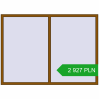 Pricing Tilt-and-Turn 2000x1450 mm REHAU ENERGY-SAVING SYNEGO MD GOLDEN OAK two-sided. Price: 2 927.3 PLN