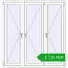 Pricing Tilt-and-Turn 1540x1640 mm REHAU OPTIMUM EURO-DESIGN 70 RAL 9016 Traffic white two-sided. Price: 2 720.03 PLN