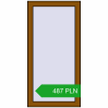 Pricing Tilt-and-Turn 500x1000 mm REHAU OPTIMUM EURO-DESIGN 70 GOLDEN OAK two-sided. Price: 487.34 PLN