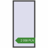 Ustalenie cen Okna skrzydłowe 1100x2300 mm REHAU BRILLANT DESIGN BASALT_GREY dwustronny. Cena: 2 058.07 PLN