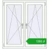 Pricing Tilt-and-Turn 1050x1145 mm REHAU ENERGY-SAVING SYNEGO MD RAL 9016 Traffic white two-sided. Price: 1387,74 zł
