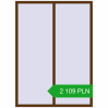 Pricing Tilt-and-Turn 1460x2000 mm REHAU OPTIMUM EURO-DESIGN 70 WALNUT two-sided. Price: 2 108.71 PLN