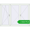 Pricing Tilt-and-Turn 1950x1500 mm REHAU OPTIMUM EURO-DESIGN 70 RAL 9016 Traffic white two-sided. Price: 2 844.08 PLN