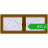Ustalenie cen Okna skrzydłowe 1680x680 mm REHAU ENERGY-SAVING SYNEGO MD GOLDEN OAK dwustronny. Cena: 1899,88 zł