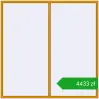 Ustalenie cen Okna rozwierne 2400x2400 mm ALU STANDARD 72 RAL 1006 Maize yellow dwustronny. Cena: 4433,46 zł