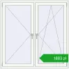 Ustalenie cen Okna skrzydłowe 1450x1450 mm REHAU ENERGY-SAVING SYNEGO MD RAL 9016 Traffic white dwustronny. Cena: 1883,15 zł