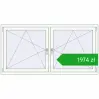 Pricing Tilt-and-Turn 1840x935 mm REHAU ENERGY-SAVING SYNEGO MD BLACK_ULTI-MATT external. Price: 1974,43 zł
