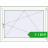 Pricing Tilt-and-Turn 1200x900 mm REHAU ENERGY-SAVING SYNEGO MD RAL 9016 Traffic white two-sided. Price: 314.51 EUR