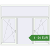 Pricing Tilt-and-Turn 2200x1800 mm KORSA OPTIMUM REHAU EURO 70. Price: 1 193.97 EUR