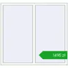 Pricing Tilt-and-Turn 1460x1360 mm REHAU ARTEVO RAL 9016 Traffic white two-sided. Price: 1494,85 zł