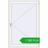 Pricing Tilt-and-Turn 1000x1500 mm REHAU OPTIMUM EURO-DESIGN 70 WALNUT external. Price: 1 392.38 PLN