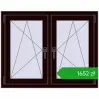 Ustalenie cen Okna skrzydłowe 1050x830 mm REHAU ENERGY-SAVING SYNEGO MD CHOCOLATE_BROWN dwustronny. Cena: 1651,86 zł