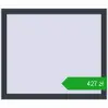 Pricing Tilt-and-Turn 930x800 mm REHAU OPTIMUM EURO-DESIGN 70 ANTHRACITE_GREY_STRUKTURAL two-sided. Price: 427,48 zł