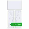 Pricing Tilt-and-Turn 1470x2720 mm REHAU OPTIMUM EURO-DESIGN 70 RAL 9016 Traffic white two-sided. Price: 3 071.16 PLN