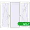 Ustalenie cen Okna skrzydłowe 2000x1800 mm REHAU ENERGY-SAVING SYNEGO MD RAL 9016 Traffic white dwustronny. Cena: 3246,11 zł