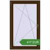 Ustalenie cen Okna skrzydłowe 895x1449 mm KORSA OPTIMUM REHAU EURO 70 DARK_OAK dwustronny. Cena: 416,57 €