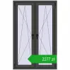 Pricing Tilt-and-Turn 1005x1580 mm REHAU ENERGY-SAVING SYNEGO MD BASALT_GREY two-sided. Price: 2277,31 zł