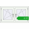 Pricing Tilt-and-Turn 990x560 mm EPSILON OPTIMA GOLDEN OAK external. Price: 176,56 €