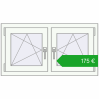 Ustalenie cen Okna skrzydłowe 990x530 mm REHAU OPTIMUM EURO-DESIGN 70 ANTHRACITE_GREY_STRUKTURAL zewnętrzny. Cena: 174,71 €