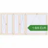 Pricing Tilt-and-Turn 3440x1600 mm KORSA OPTIMUM REHAU EURO 70. Price: 1 604.51 EUR