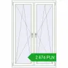 Pricing Tilt-and-Turn 1200x1800 mm REHAU ENERGY-SAVING SYNEGO MD RAL 9016 Traffic white two-sided. Price: 2 673.99 PLN