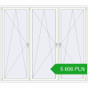Pricing Tilt-and-Turn 2500x2200 mm REHAU ENERGY-SAVING SYNEGO MD RAL 9016 Traffic white two-sided. Price: 5 605.73 PLN