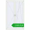 Ustalenie cen Okna skrzydłowe 1400x2300 mm REHAU ENERGY-SAVING SYNEGO MD RAL 9016 Traffic white dwustronny. Cena: 2 604.61 PLN