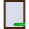 Ustalenie cen Okna skrzydłowe 1150x1500 mm REHAU ENERGY-SAVING SYNEGO MD DARK_OAK dwustronny. Cena: 2209,54 zł