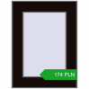 Pricing Tilt-and-Turn 300x400 mm REHAU OPTIMUM EURO-DESIGN 70 BLACK_BROWN two-sided. Price: 174.49 PLN